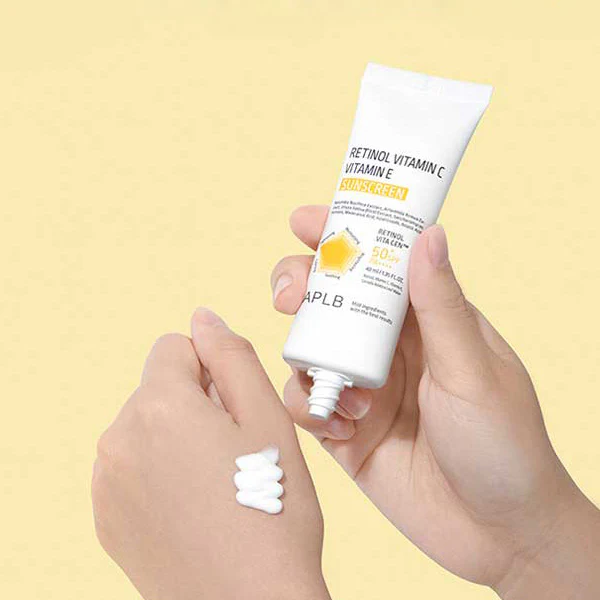 Aplb - Retinol Vitamin C Vitamin E Sunscreen SPF50+ PA++++ 40ml