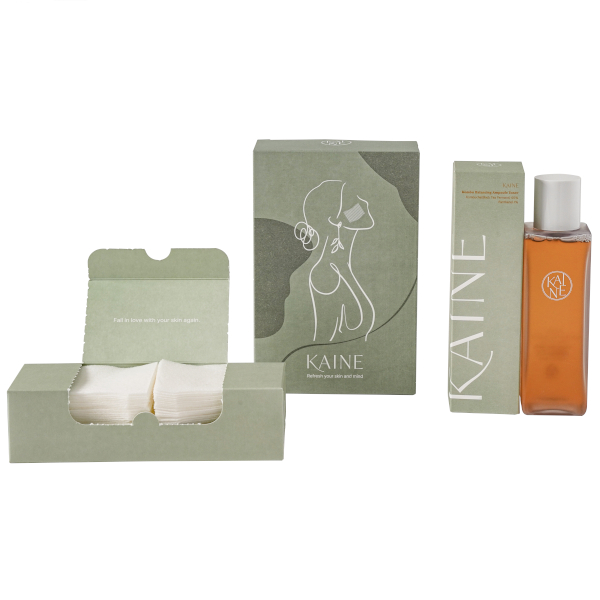 Kaine - Kombu Balancing Ampoule Toner Face Pack Set 1set (2items)