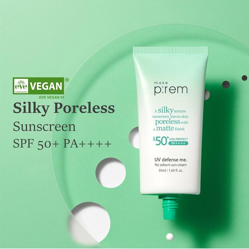 Make Prem - UV defense me No Sebum Sun cream 50ml