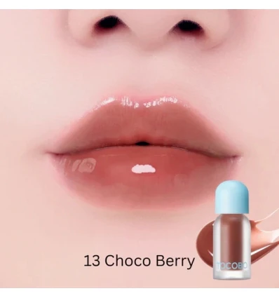 Tocobo - JUICY BERRY PLUMPING LIP OIL 13 CHOCO BERRY
