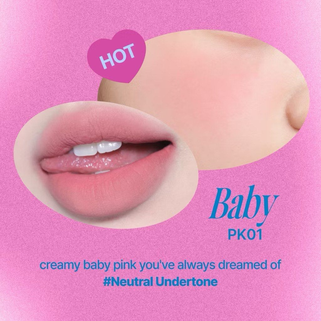 Fwee - Lip&Cheek Blurry Pudding Pot - BABY