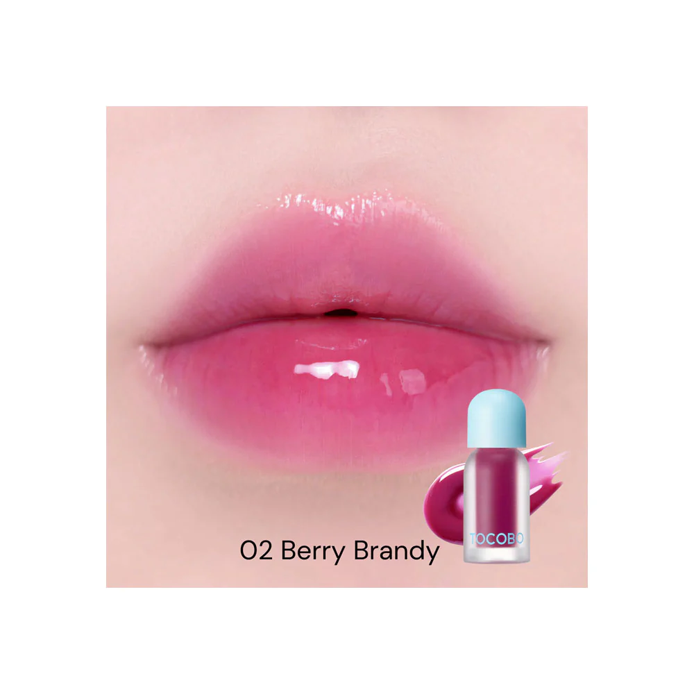 Tocobo - Juicy Berry Plumping Lip Oil Glam Max : 02 Berry Brandy