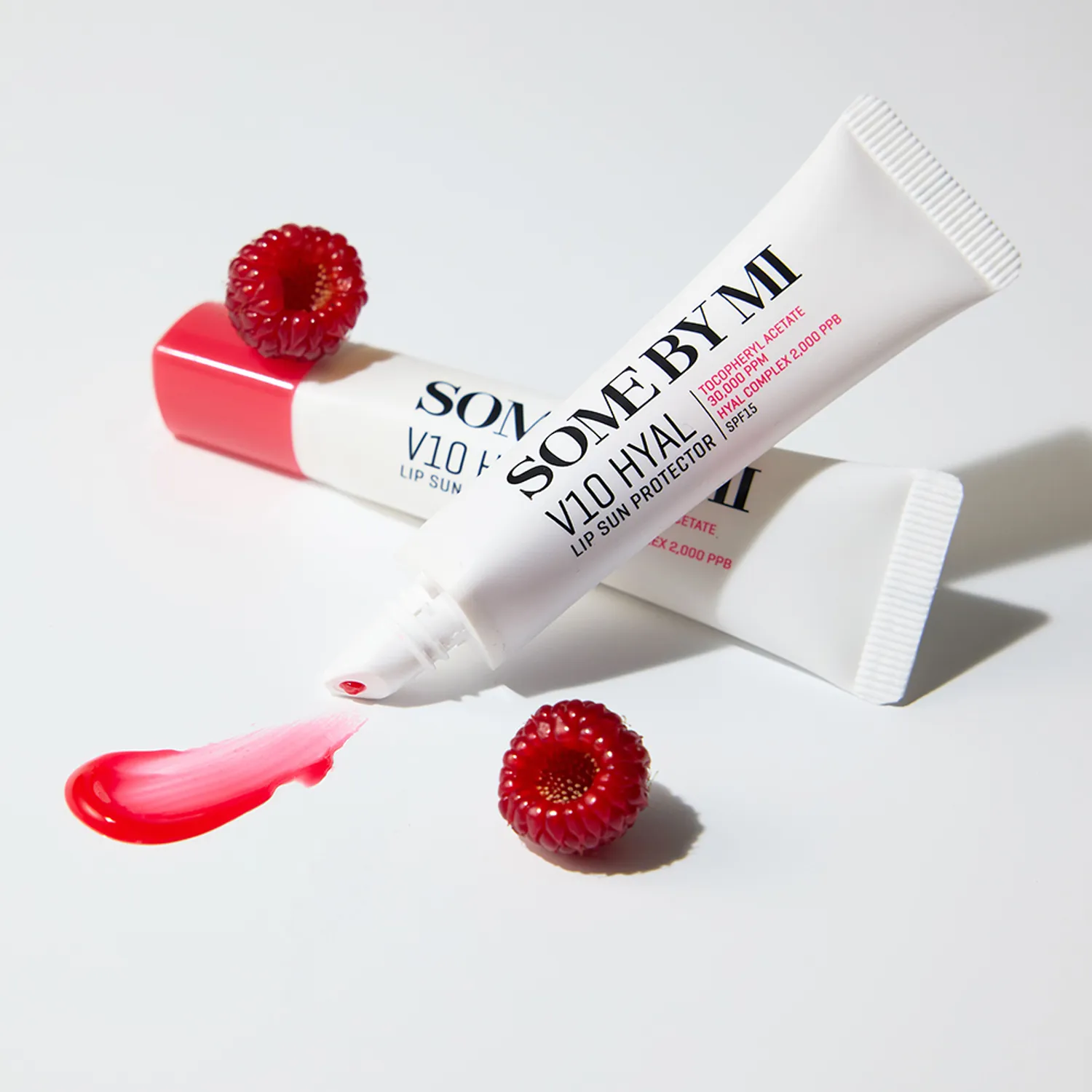Some by mi - V10 Hyal Lip Sun Protector SPF15 - 7ml - Berry