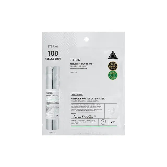 Vt Cosmetics - Reedle Shot 100 2 Step Mask