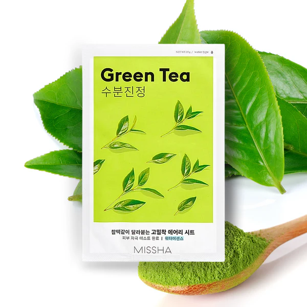 Missha - Airy Fit Sheet Mask - Green Tea