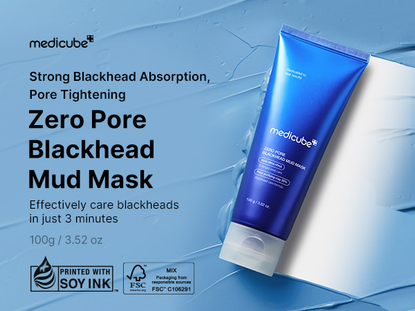 Medicube - Zero Pore Blackhead Mud Mask 100g