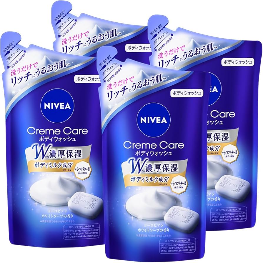 Nivea Japan - Cream Care Body Wash European Soap Refill - 360ml