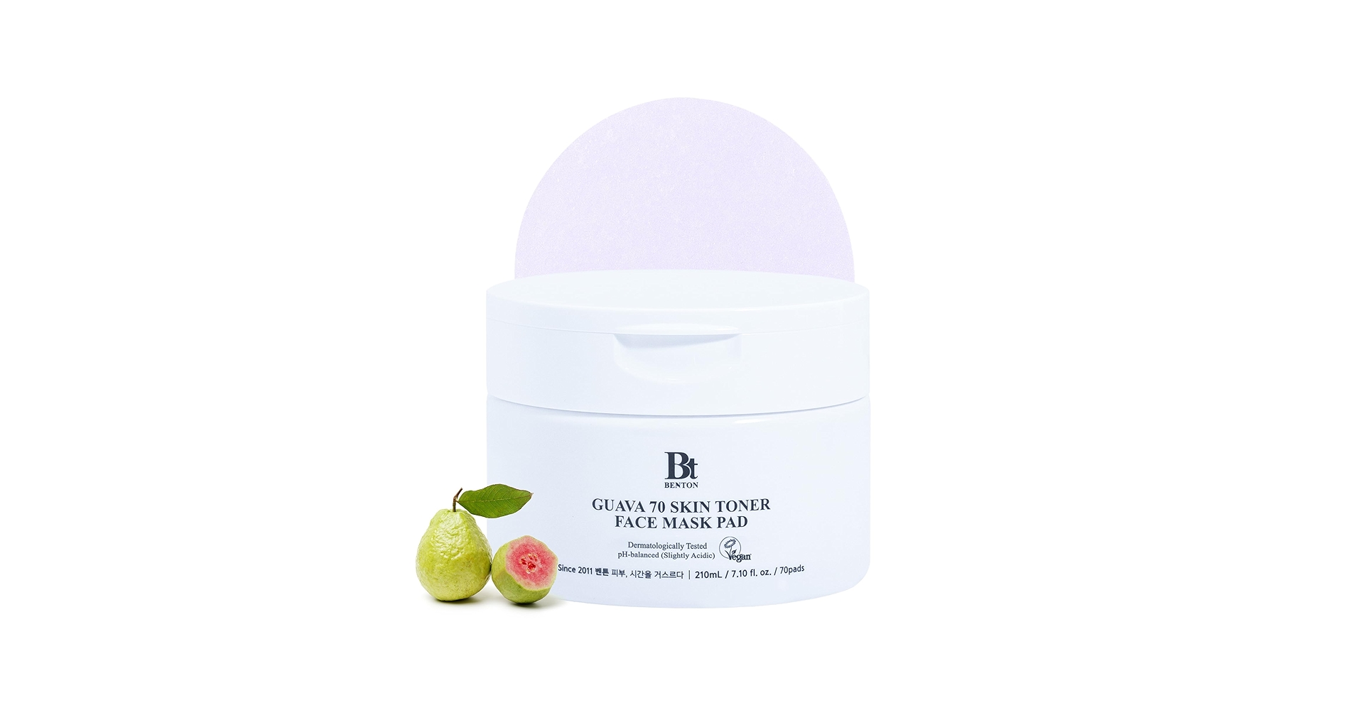 Benton - Guava 70 Skin Toner Face Mask Pad (70pads)