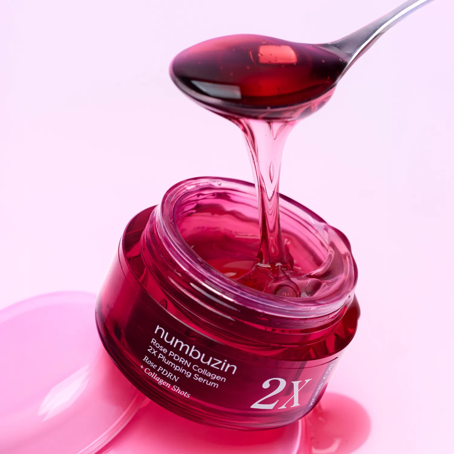Numbuzin - No.2 Rose PDRN Collagen 2X Plumping Serum 30ml