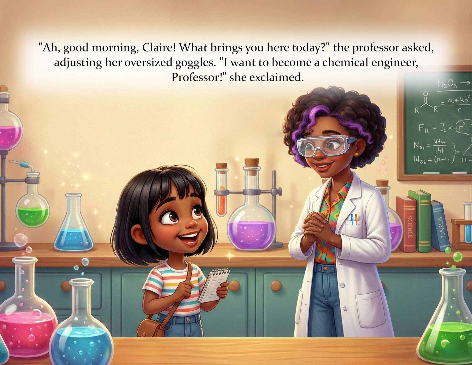Claire the Chemical Engineer