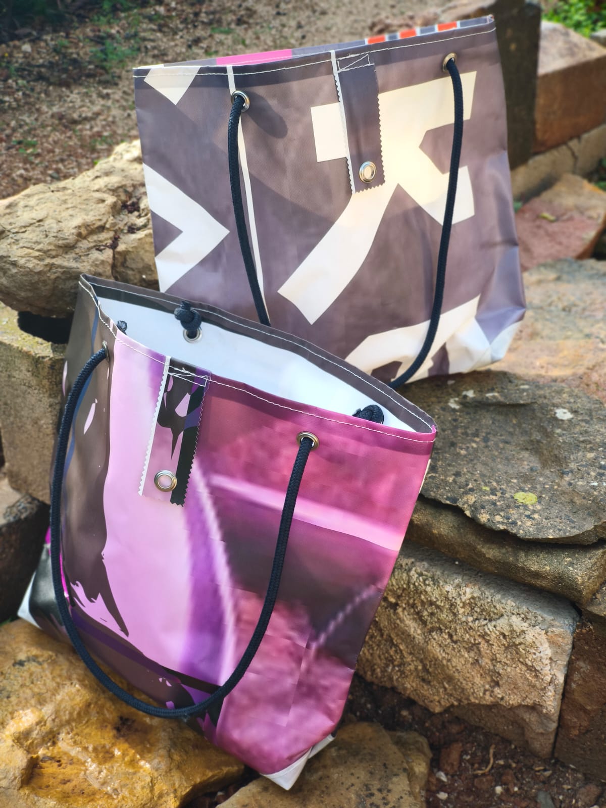 Sac en bâche "Rockeurs"