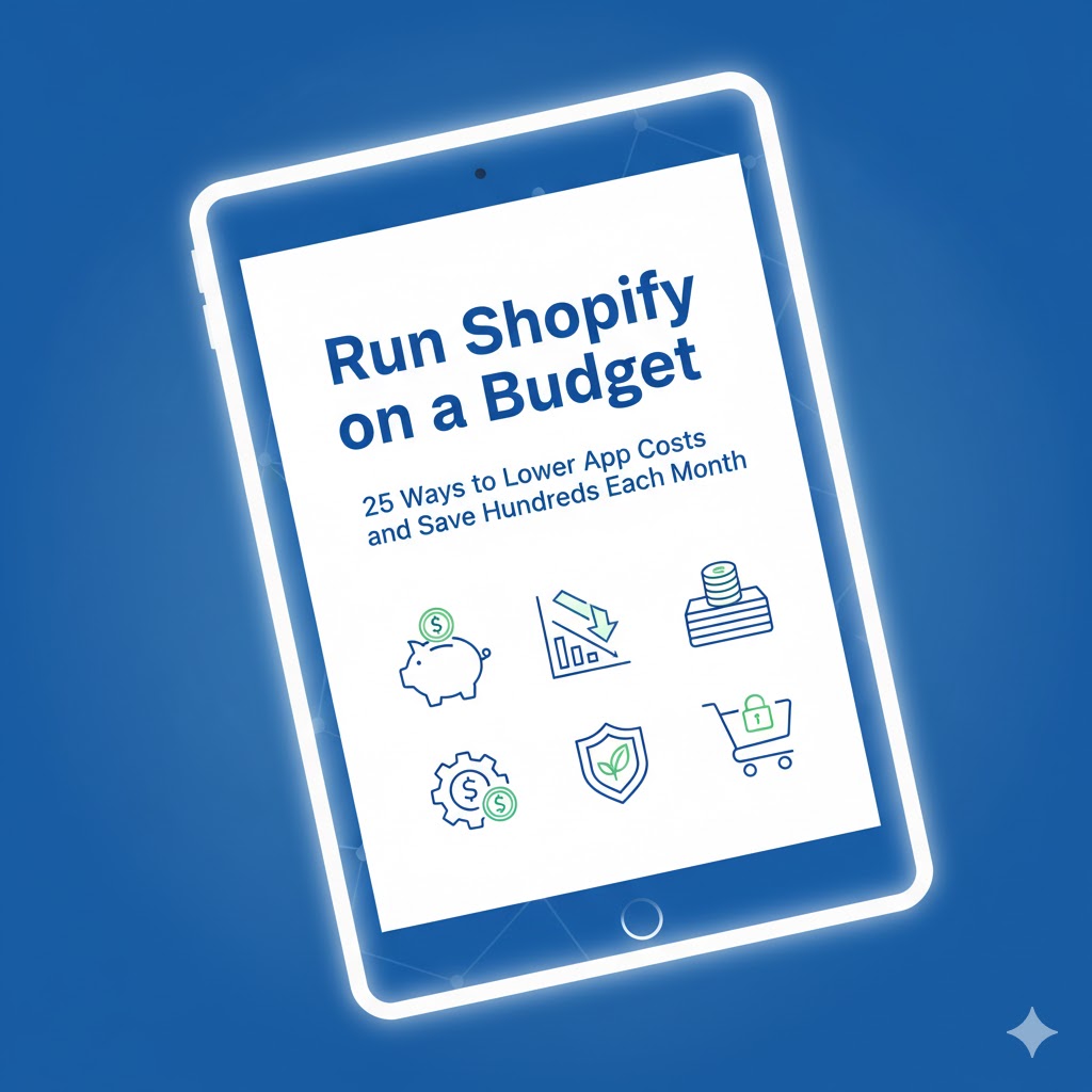 Run Shopify on a Budget eBook