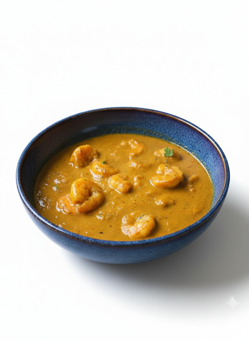 Crevettes Curry