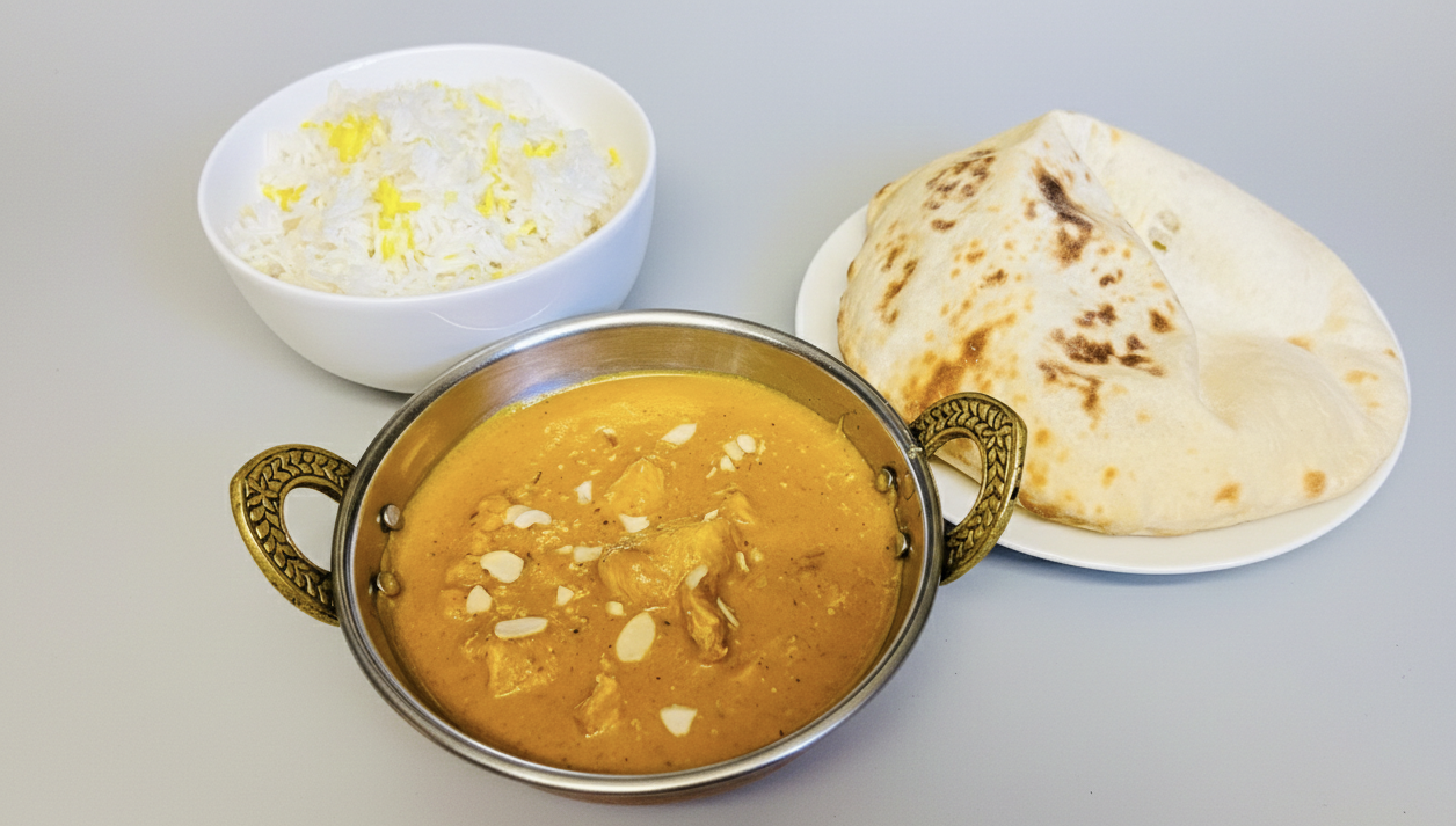 Menu Poulet Shahi Korma