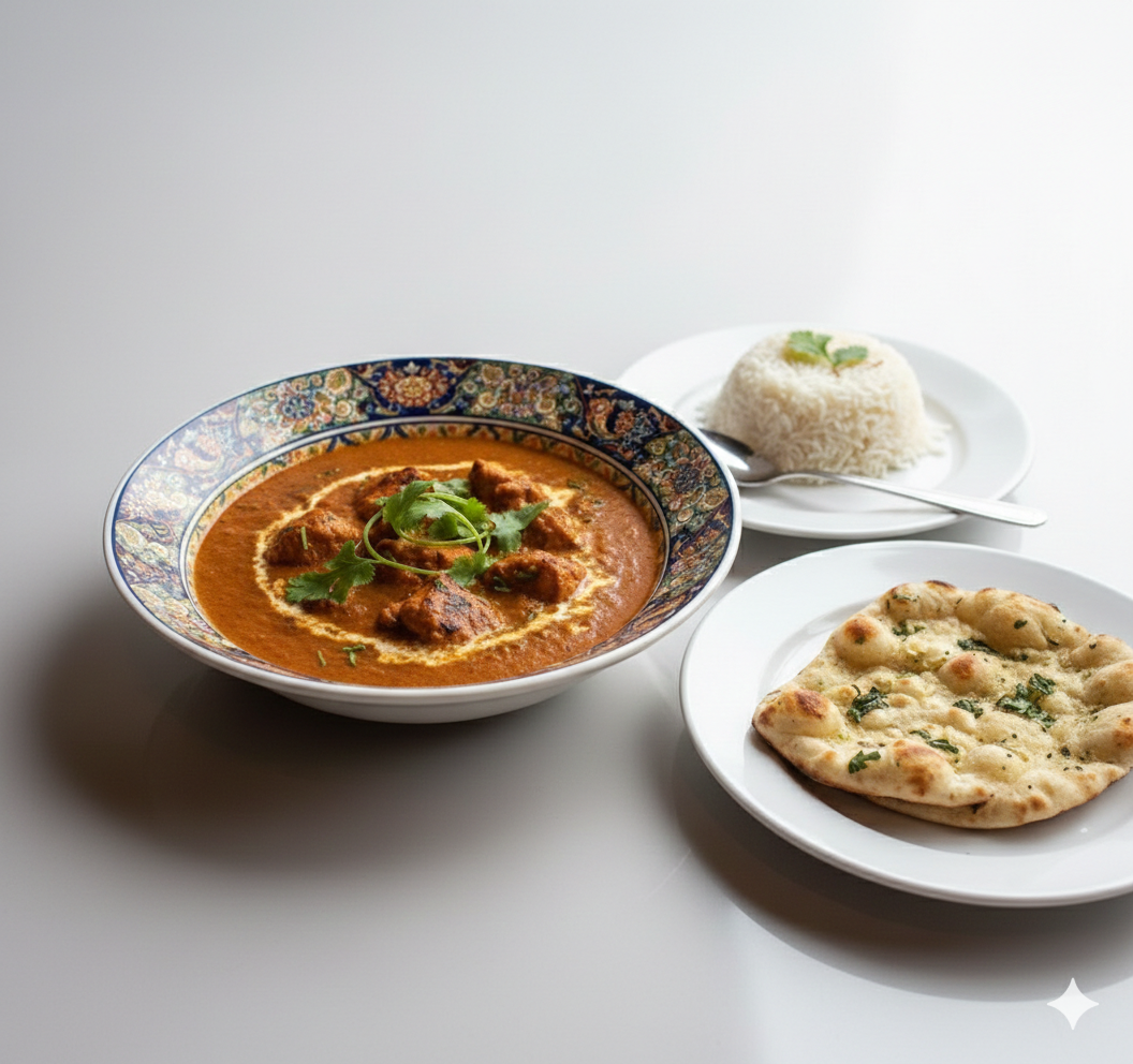 Menu Poulet Tikka Massala