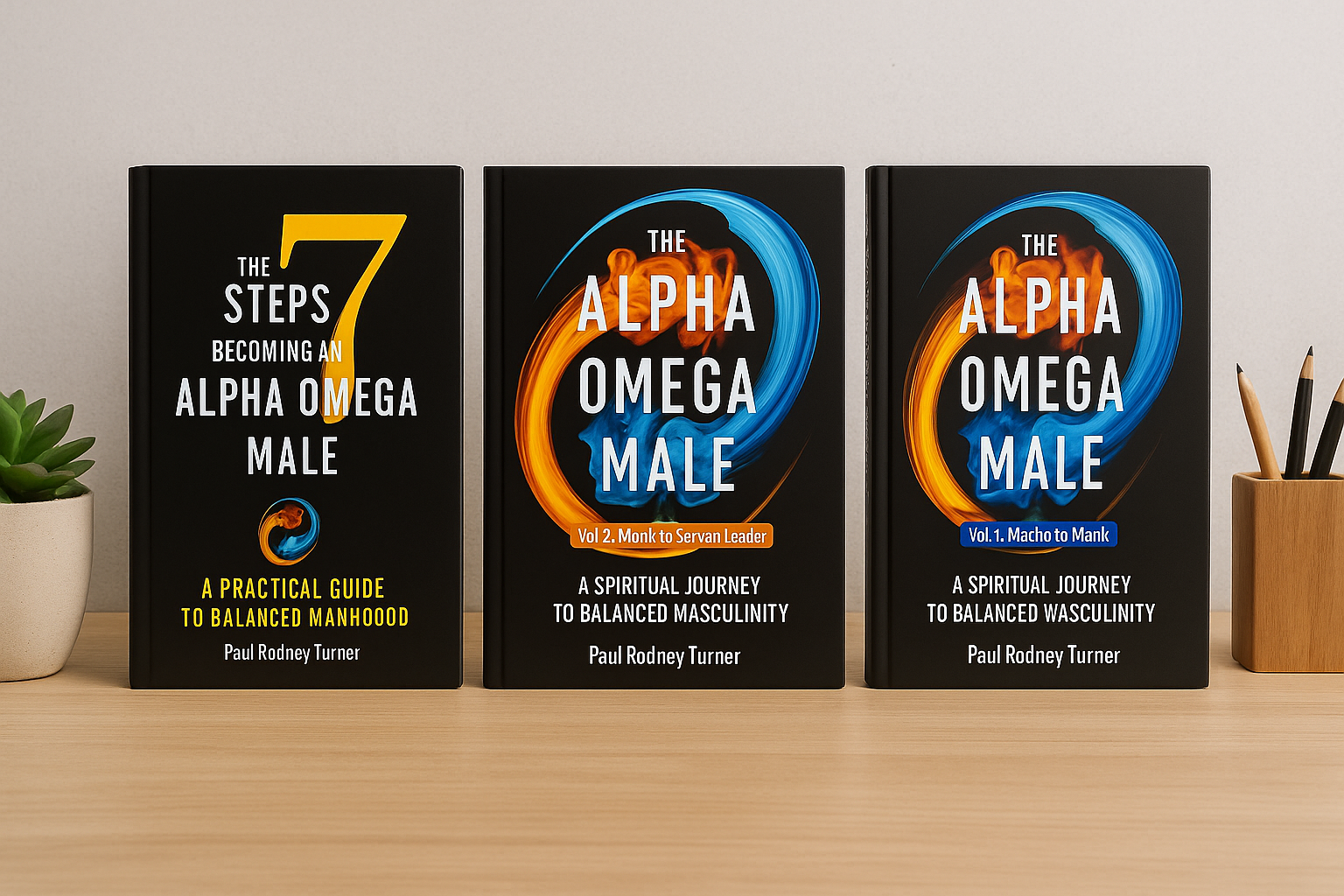 The Alpha-Omega Male Trilogy Set — Pre-Order Bundle