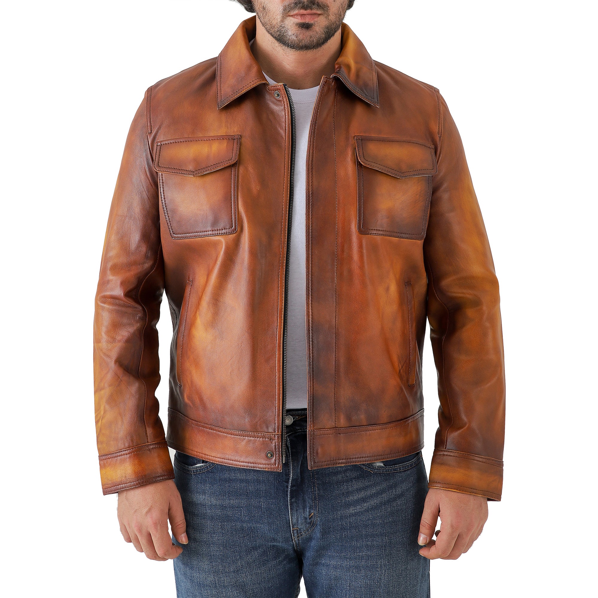 Men’s Vintage Leather Jacket