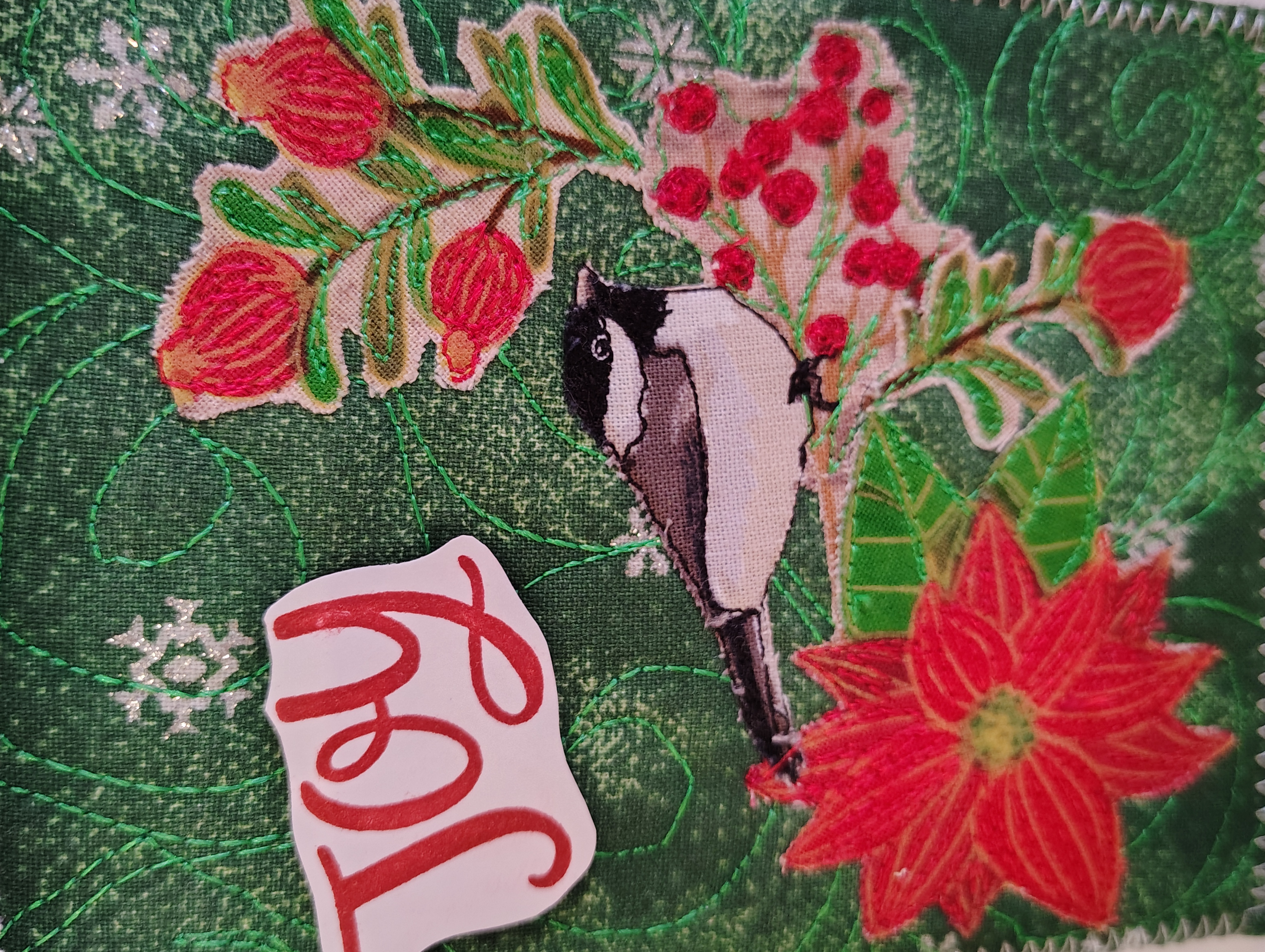 Handmade Christmas Greeting Card