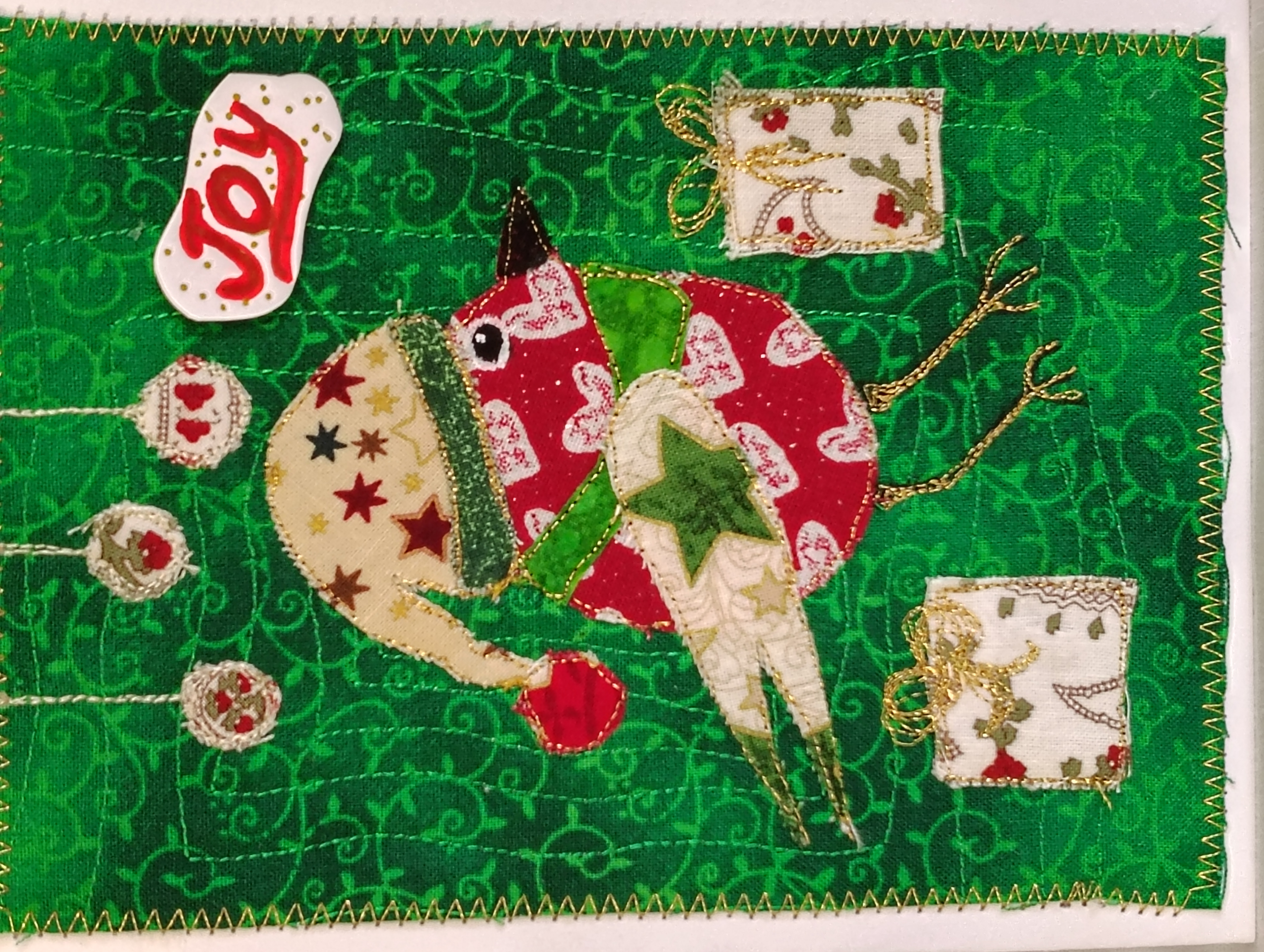 Handmade Christmas Greeting Card