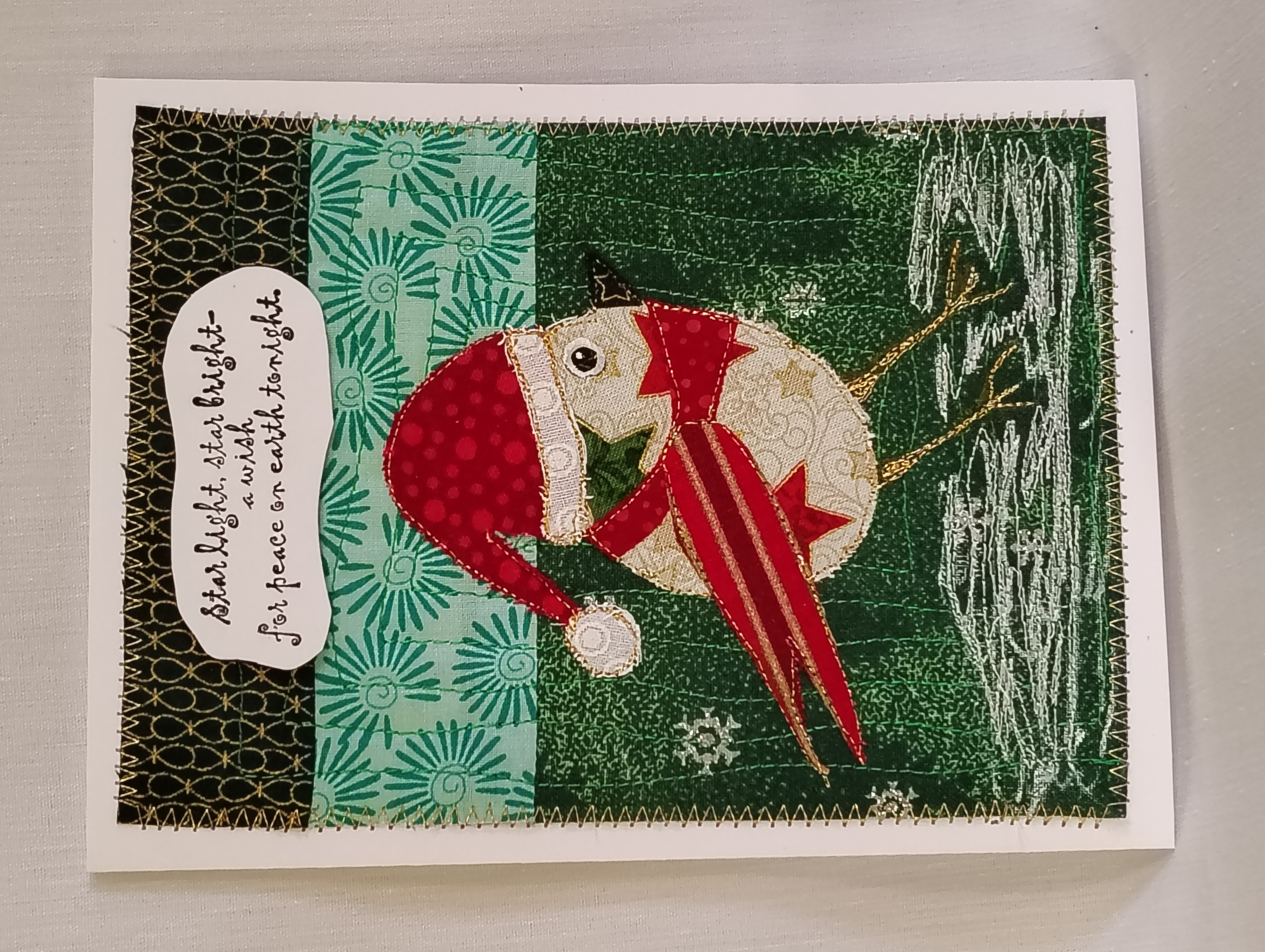 Handmade Christmas Greeting Card