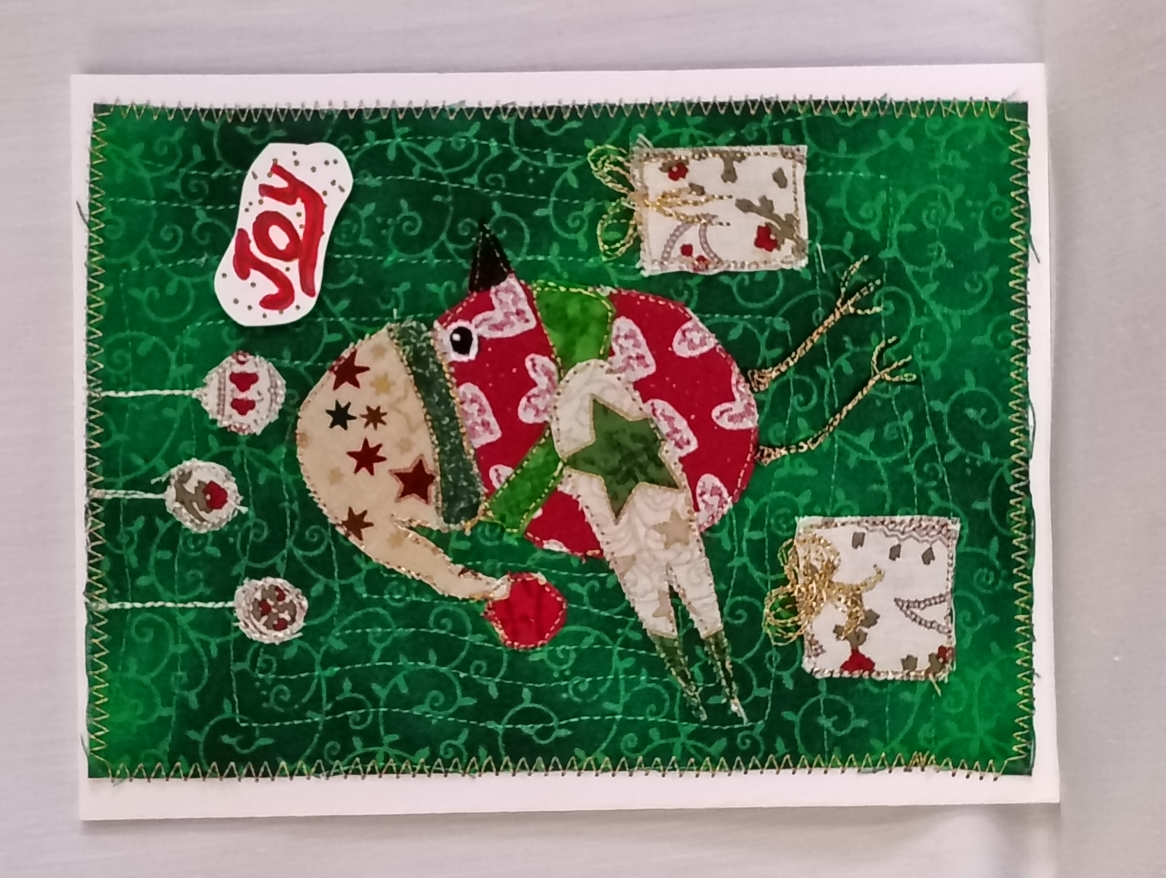 Handmade Christmas Greeting Card