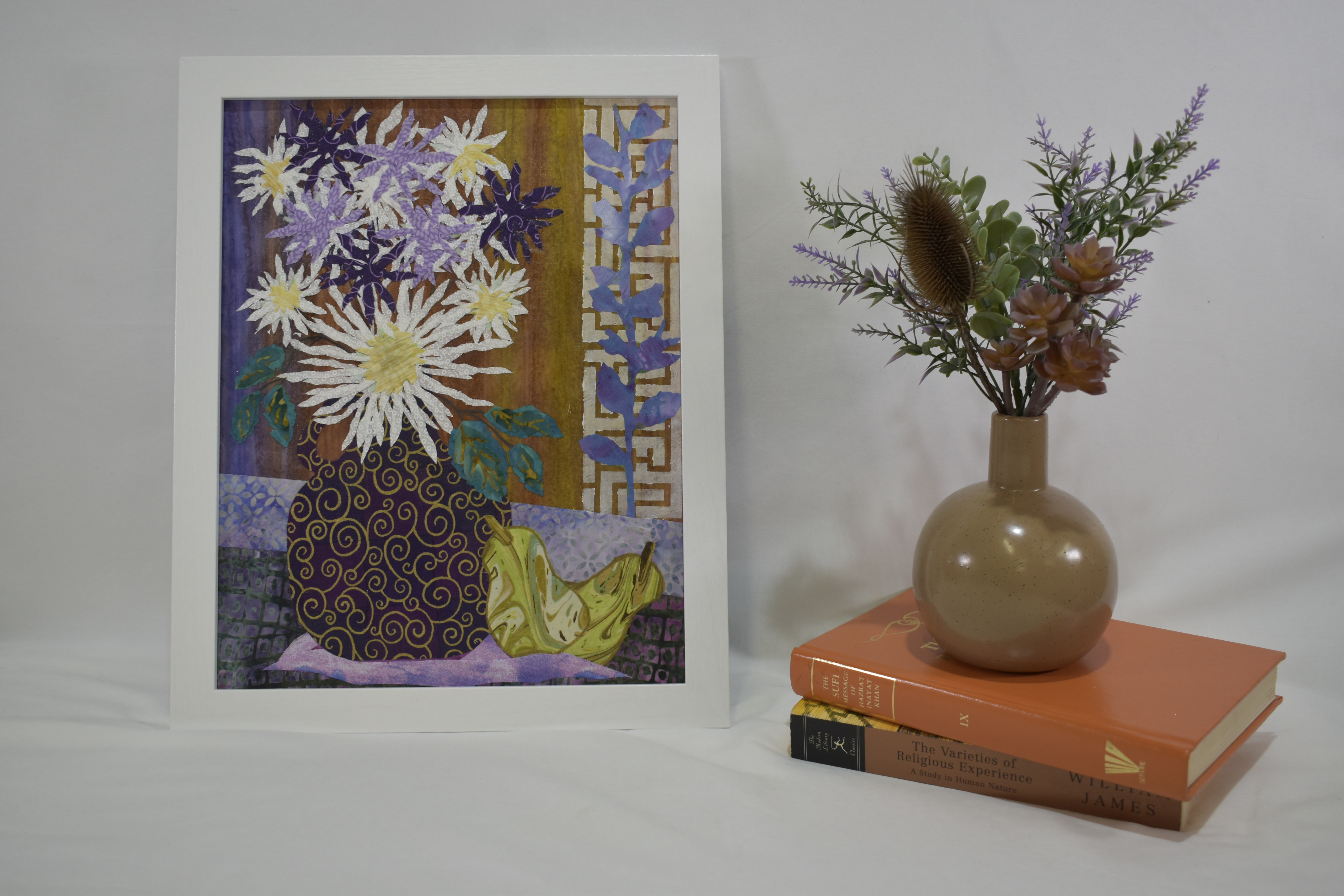  Mixed Media Collage Artwork - Handmade