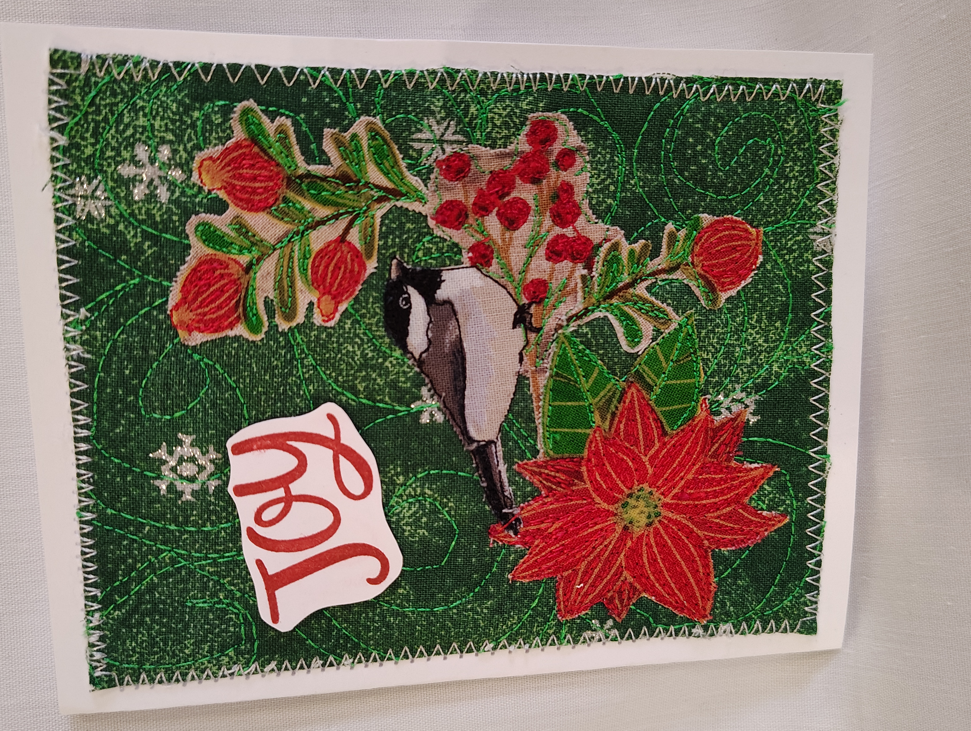 Handmade Christmas Greeting Card