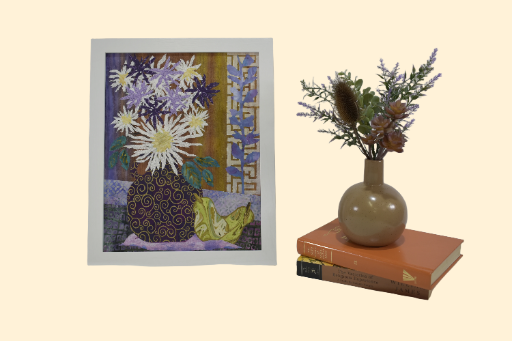  Mixed Media Collage Artwork - Handmade