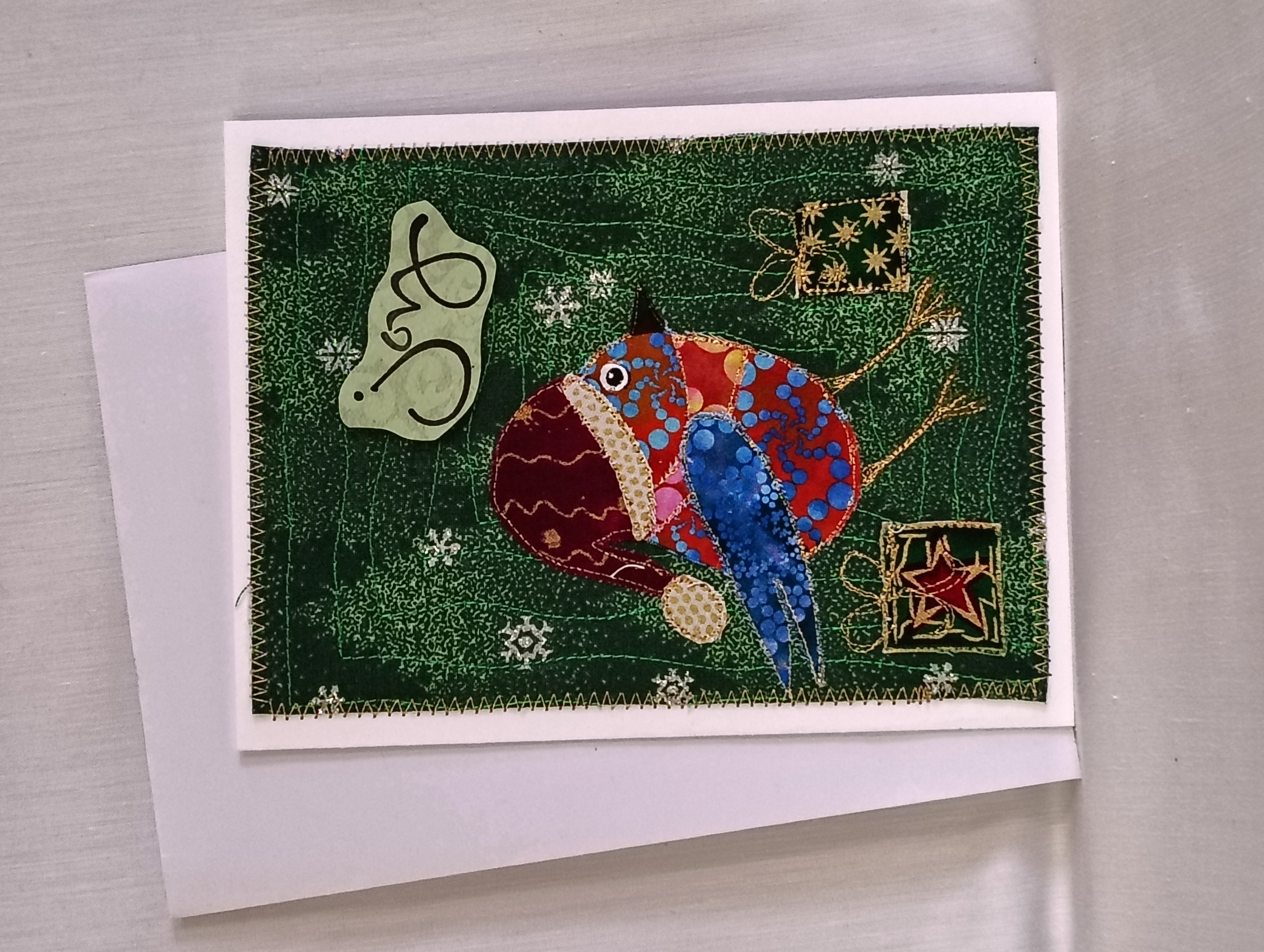 Handmade Christmas Greeting Card
