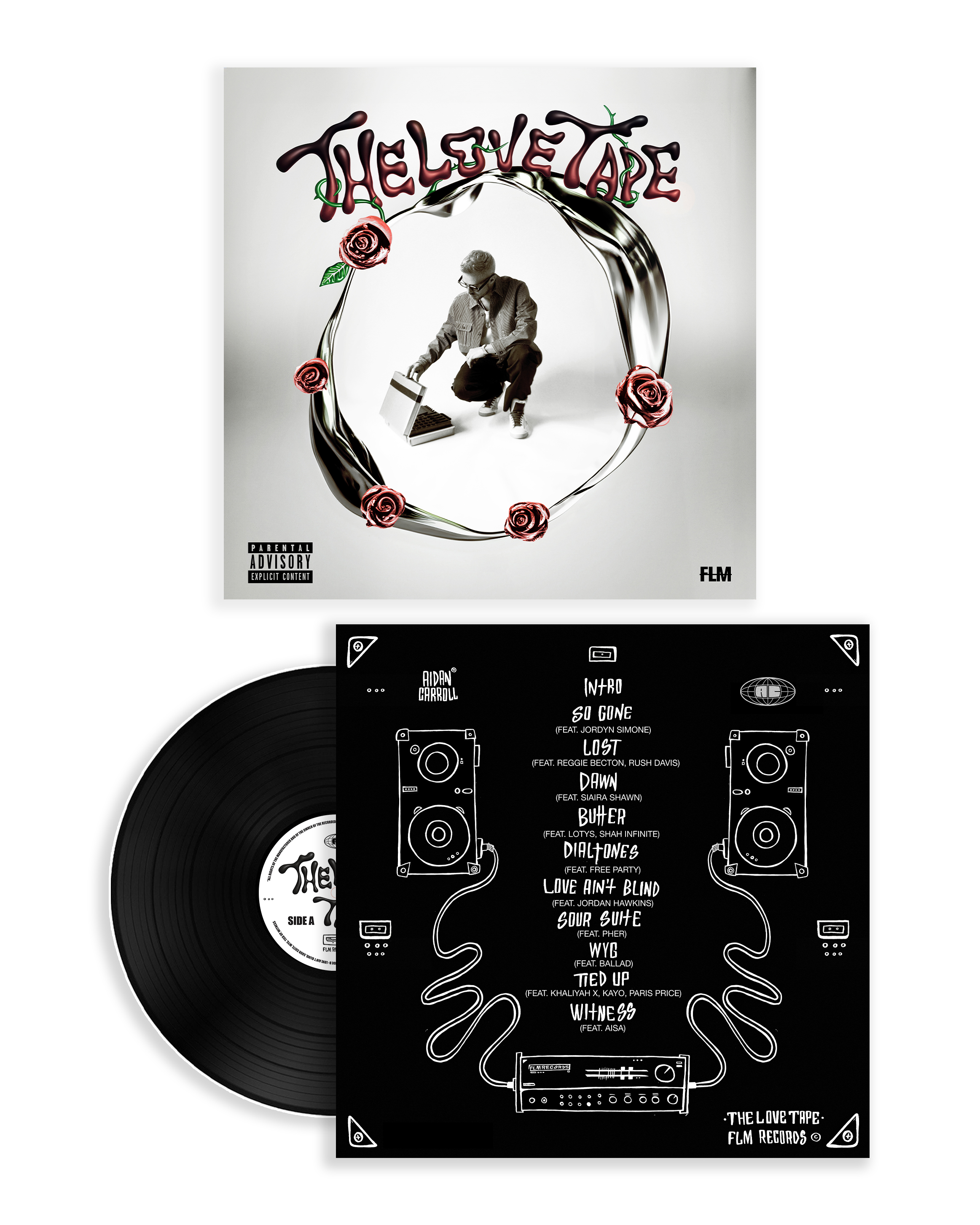 Aidan Carroll "THE LOVE TAPE" LP