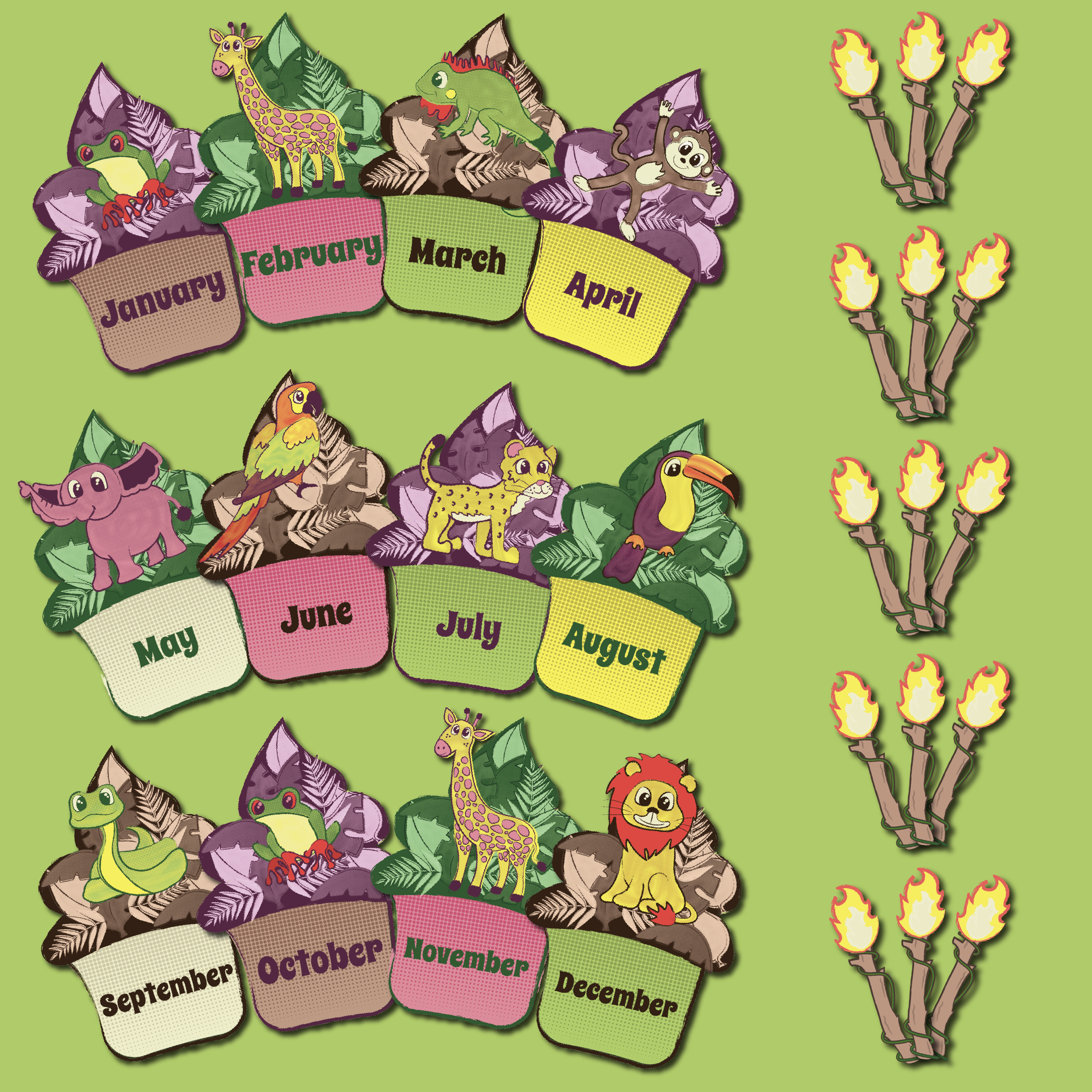 Funky Jungle Birthdays