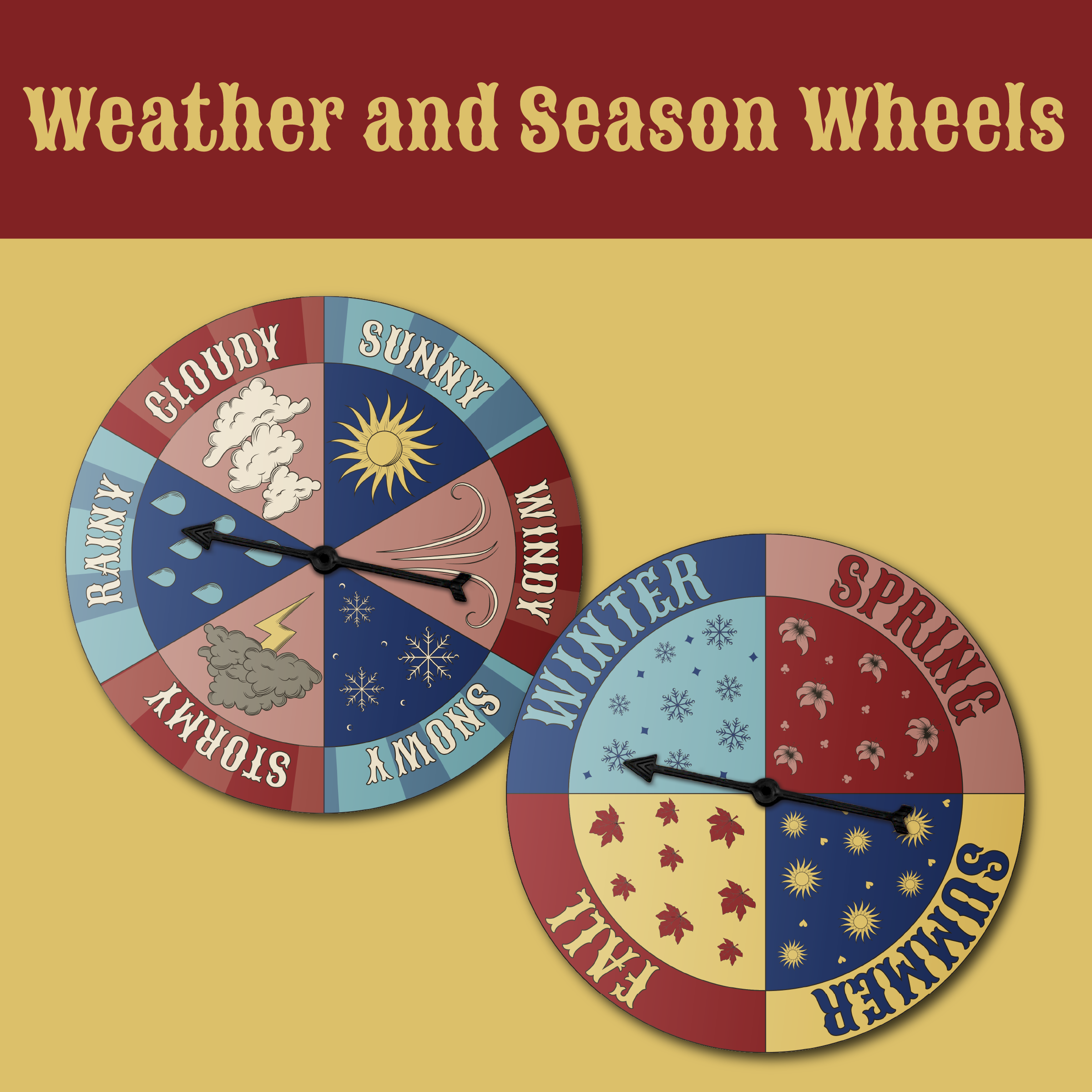 Printable Circus Circle Time Set