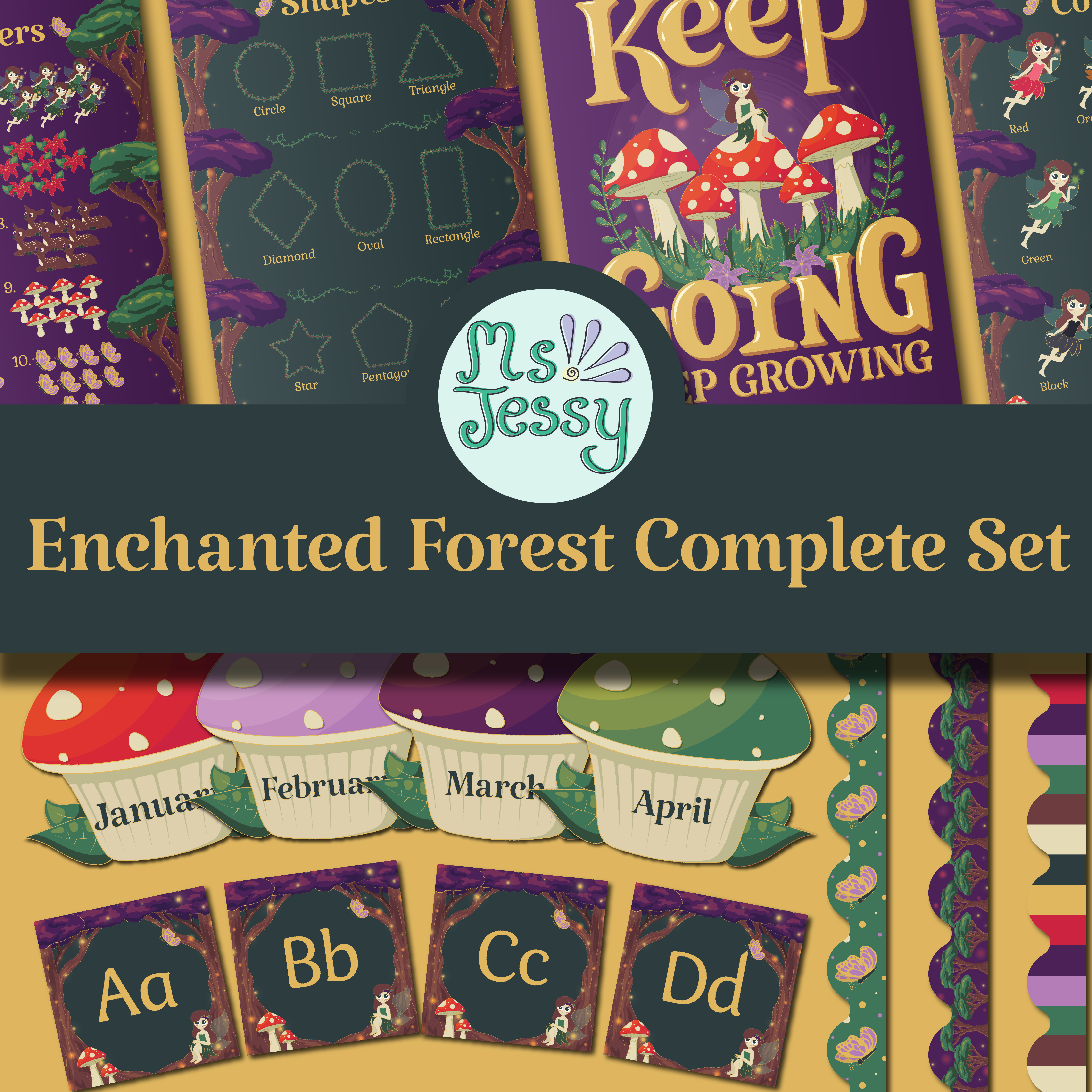 Enchanted Forest Classroom Super Bundle