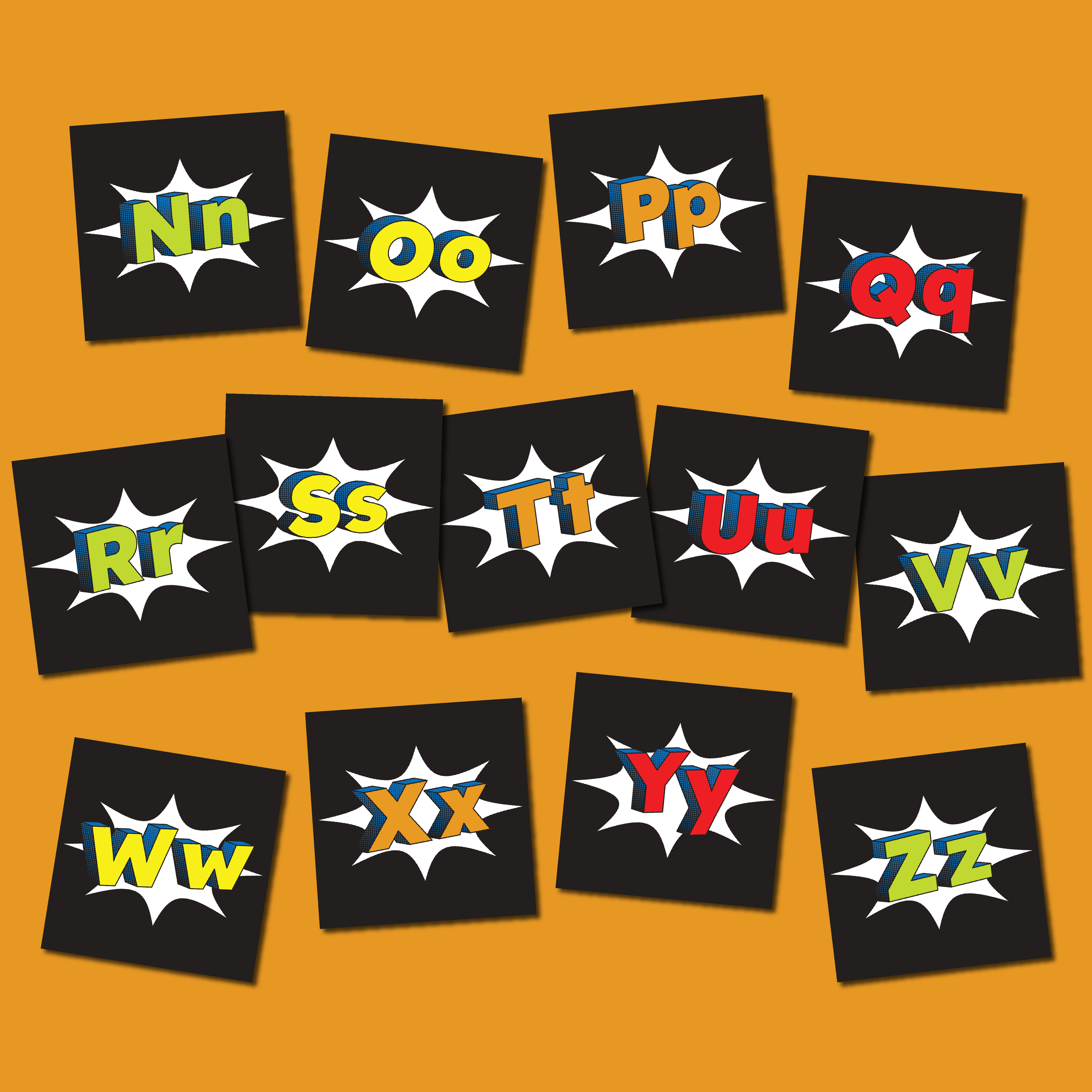 Superhero Alphabet