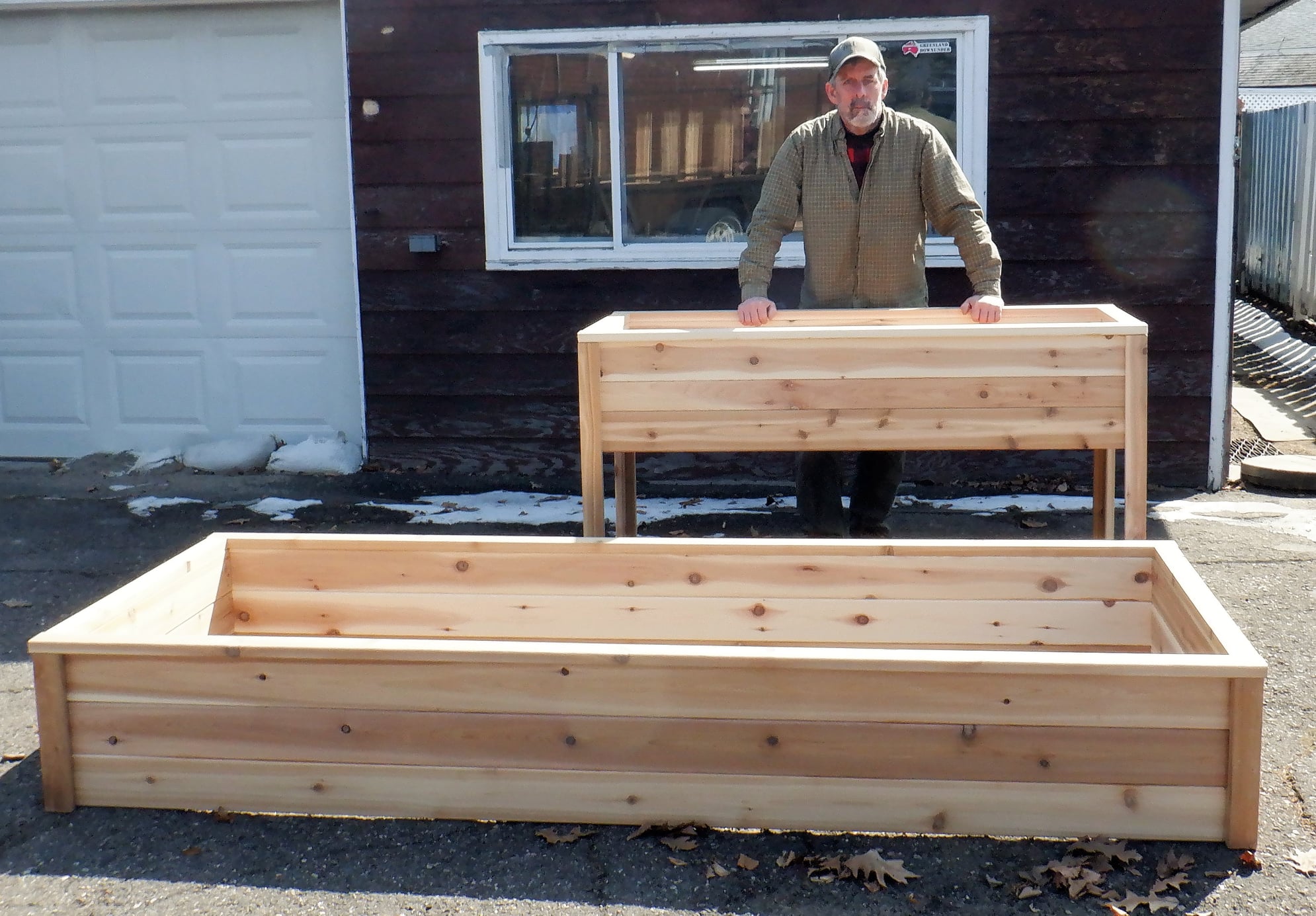 Western Red Cedar Planter Boxes (End of Season In Stock Specials)