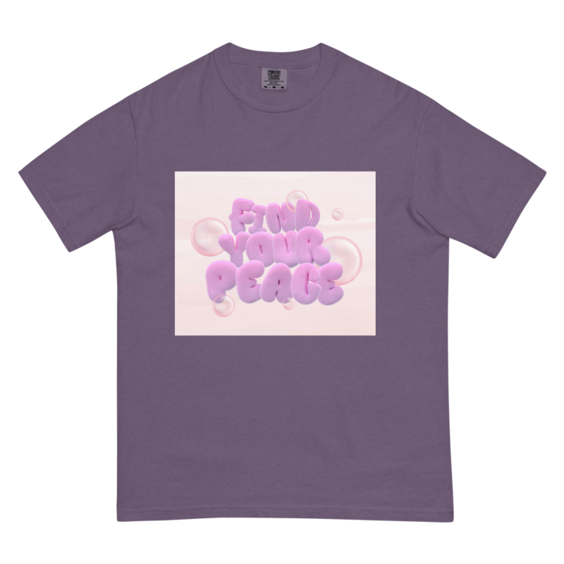 Unisex garment-dyed heavyweight t-shirt