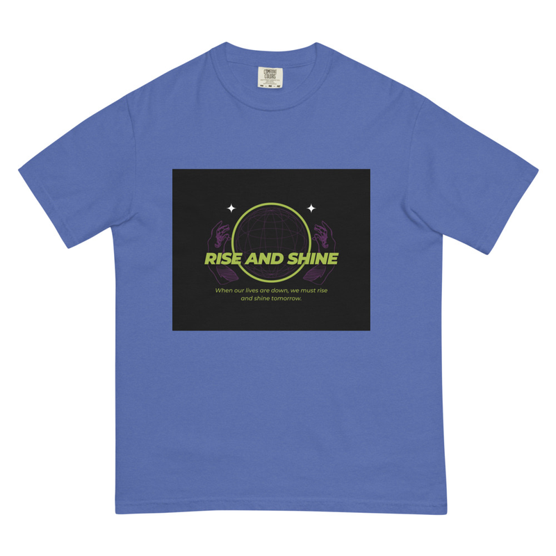 Unisex garment-dyed heavyweight t-shirt