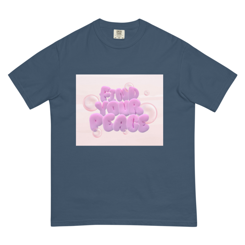 Unisex garment-dyed heavyweight t-shirt