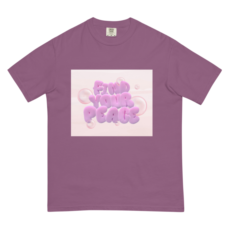 Unisex garment-dyed heavyweight t-shirt