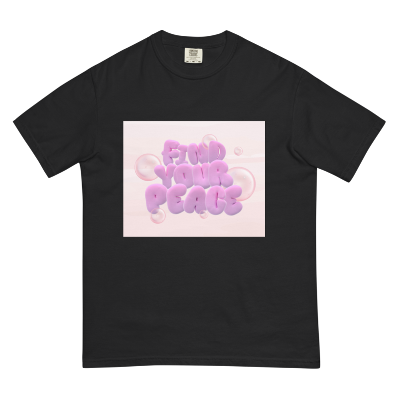 Unisex garment-dyed heavyweight t-shirt