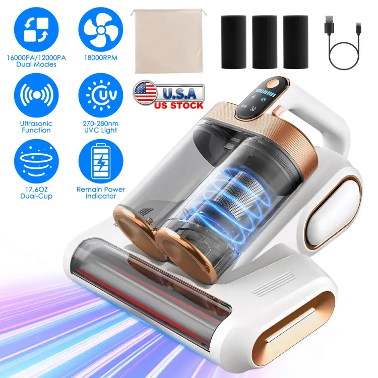 Mattress Vacuum Cleaner 16Kpa Bed Vacuum Cleaner Handheld Vacuums - HG_MattressVacuumCleaner