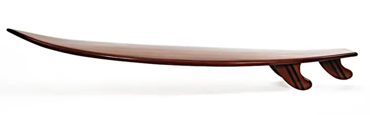 Western Red Cedar Short Surfboard 