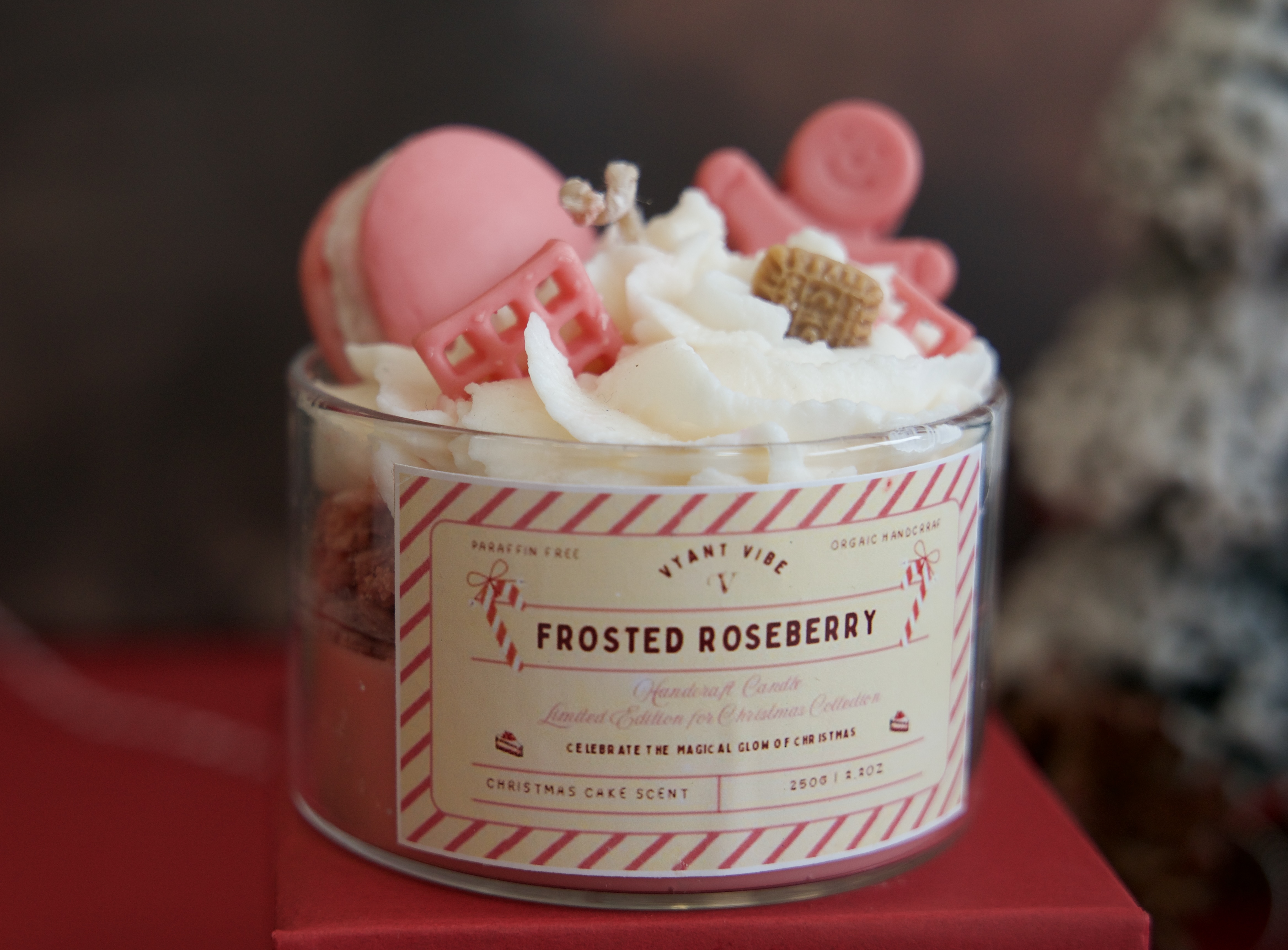 Frosted Roseberry Candle Set ( Rósy) | 250G