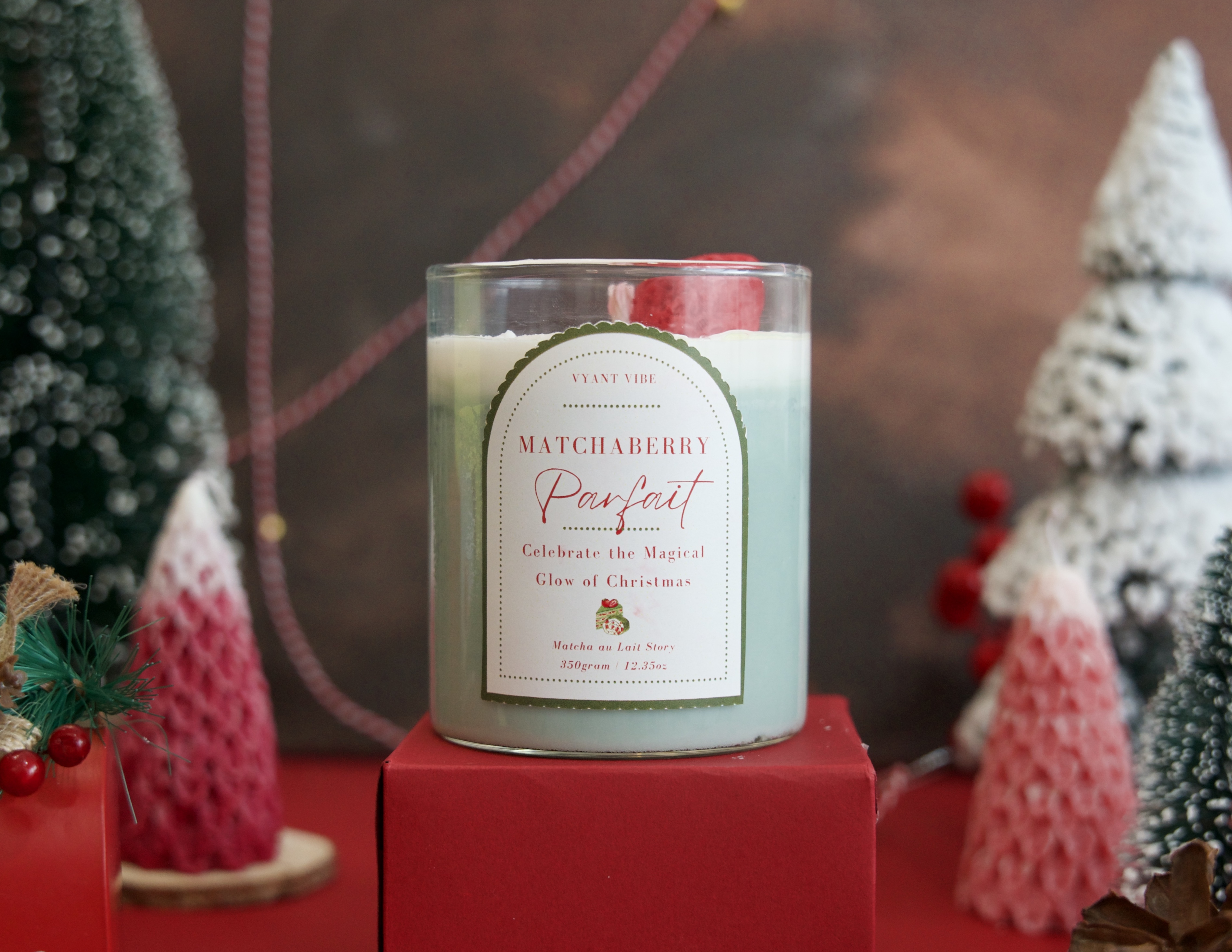 Matchaberry Parfait Candle | 350G