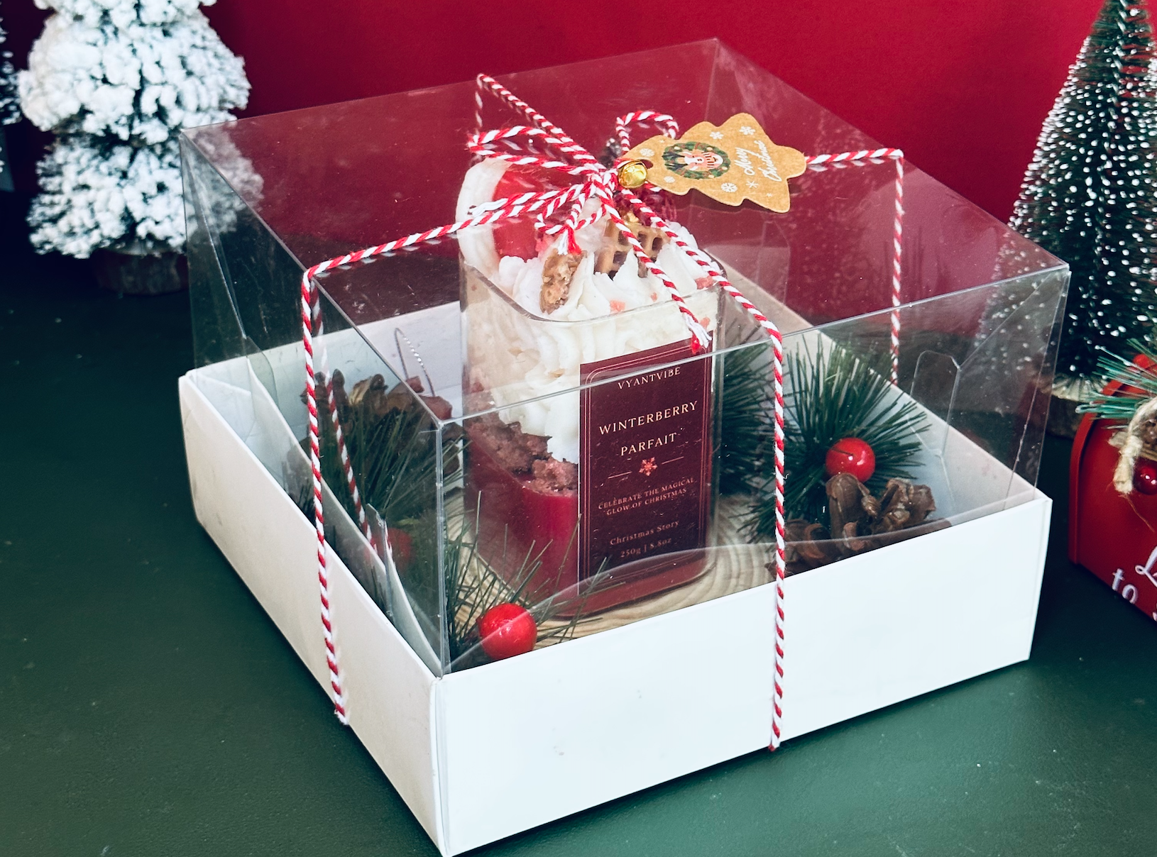 Winterberry Parfait Candle Set (Velvet) | 250G