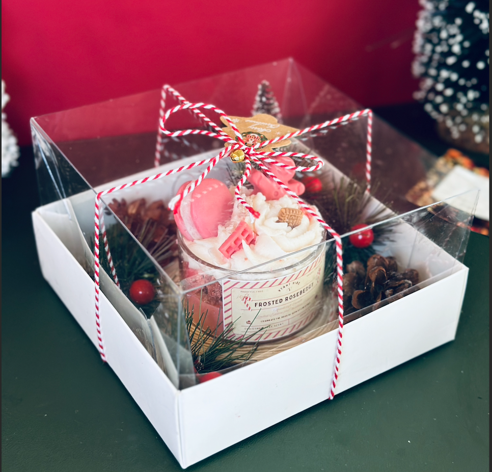 Frosted Roseberry Candle Set ( Rósy) | 250G