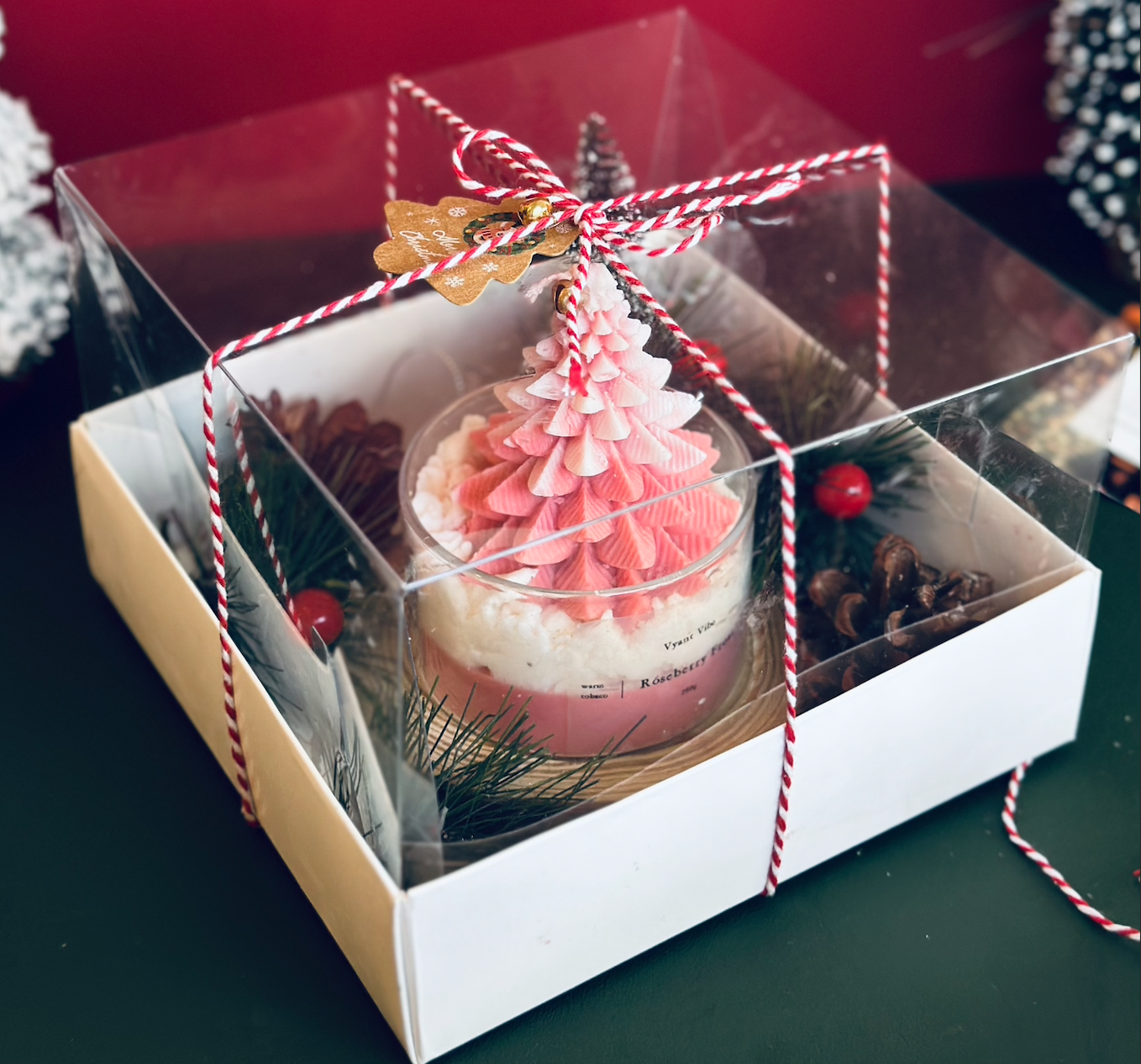 Roséberry Frost Candle Set ( Rósy)