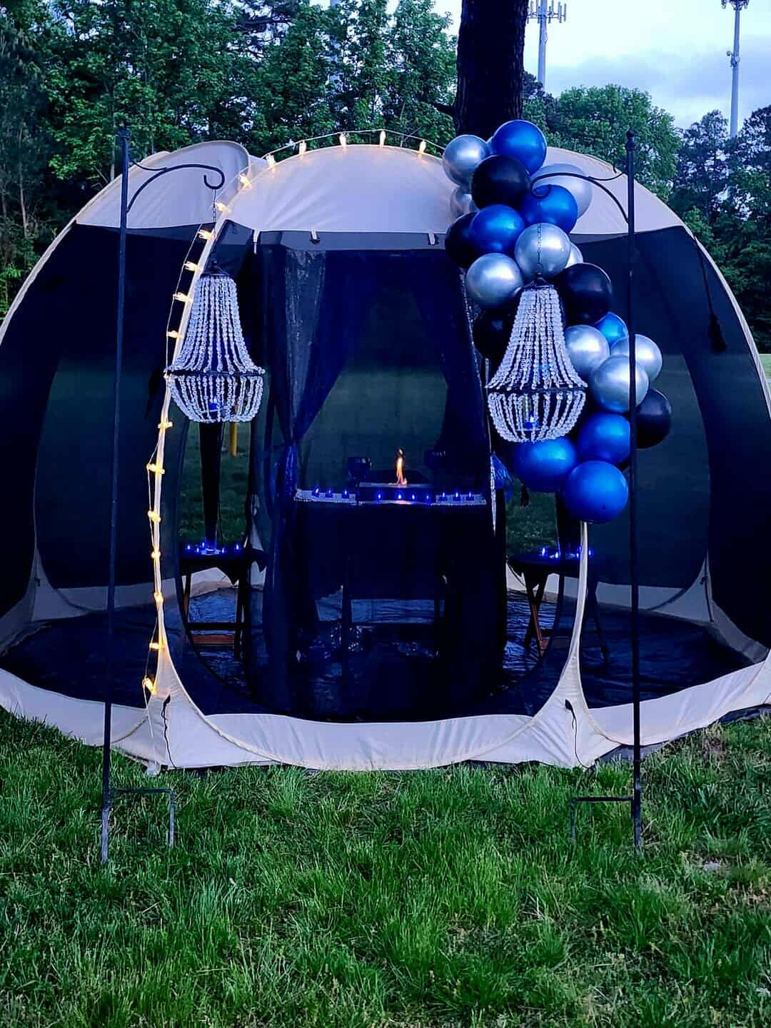 Luxury Outdoor Pop-Up Bubble Tent