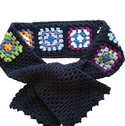 Handmade Crochet Granny Square Bolero Sleeve