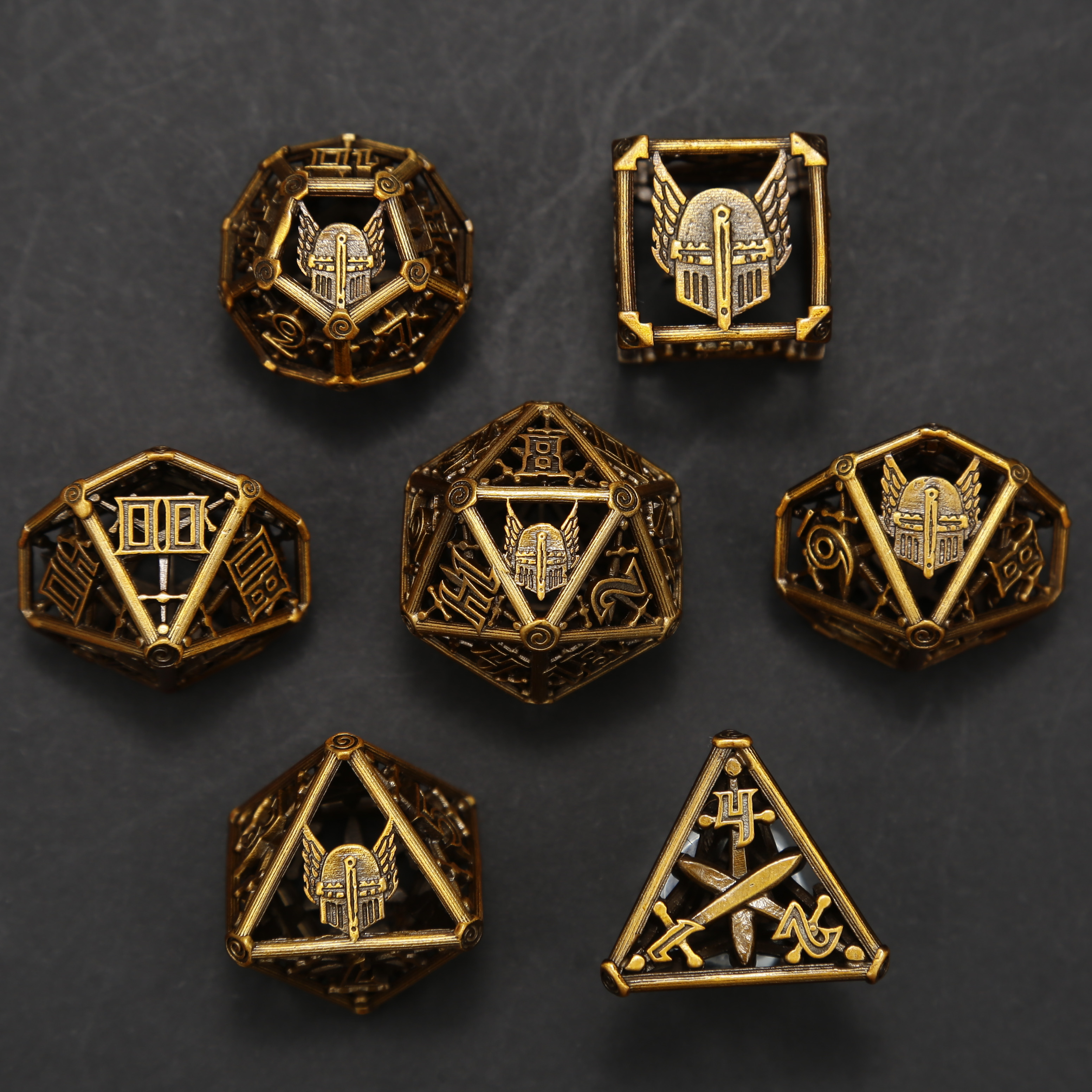 Arsenal Class Dice - Paladin Cage Dice Set
